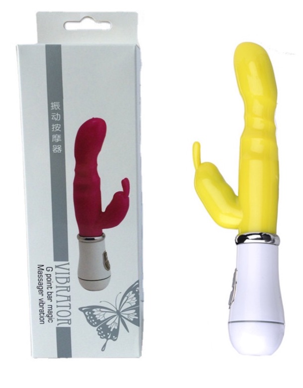 Dương Vật Giả Silicon Rung Mạnh Có Nhánh Massage Điểm G Cho Nữ