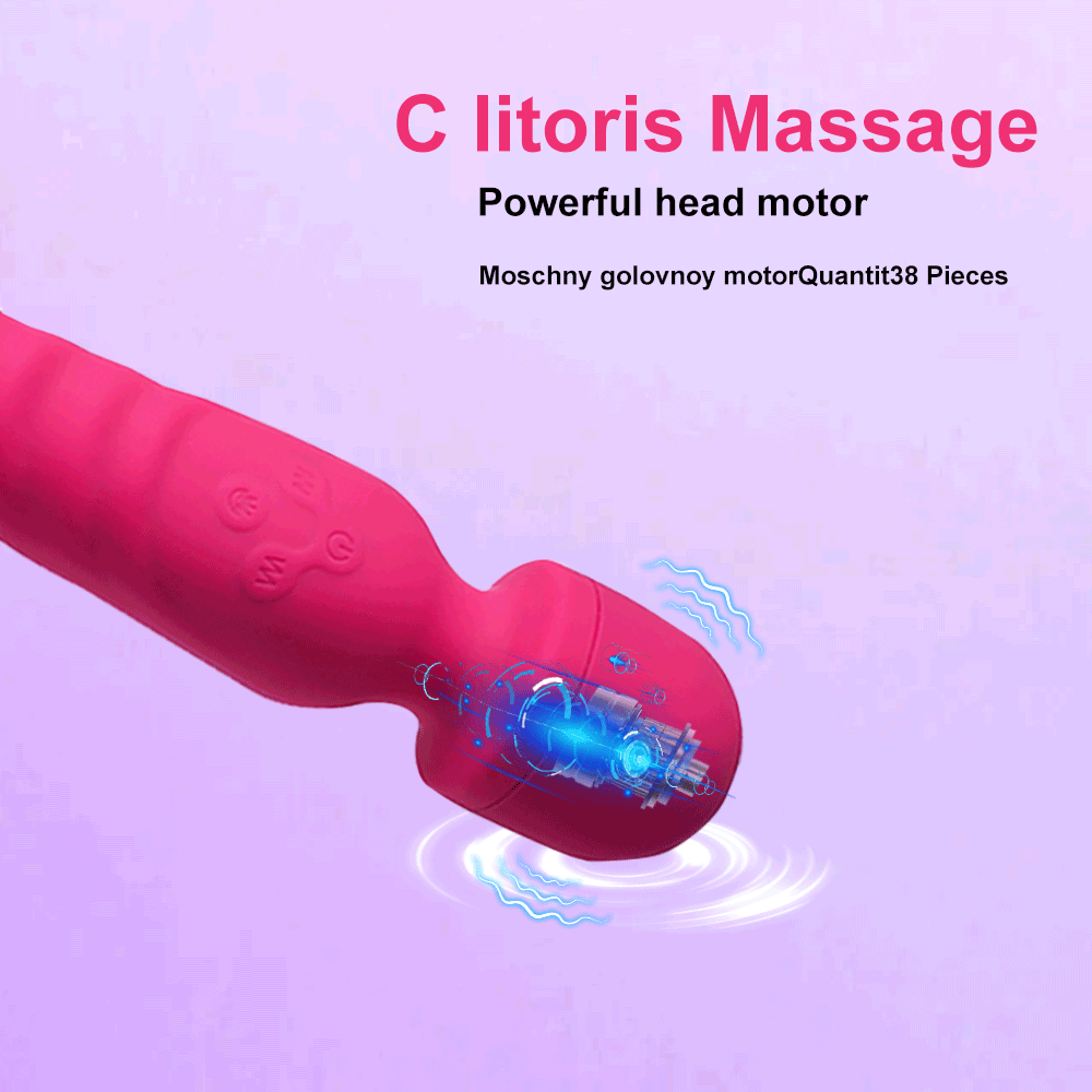 Chày rung 2 đầu Magic Wand kích thích điểm G âm đạo cực khoái