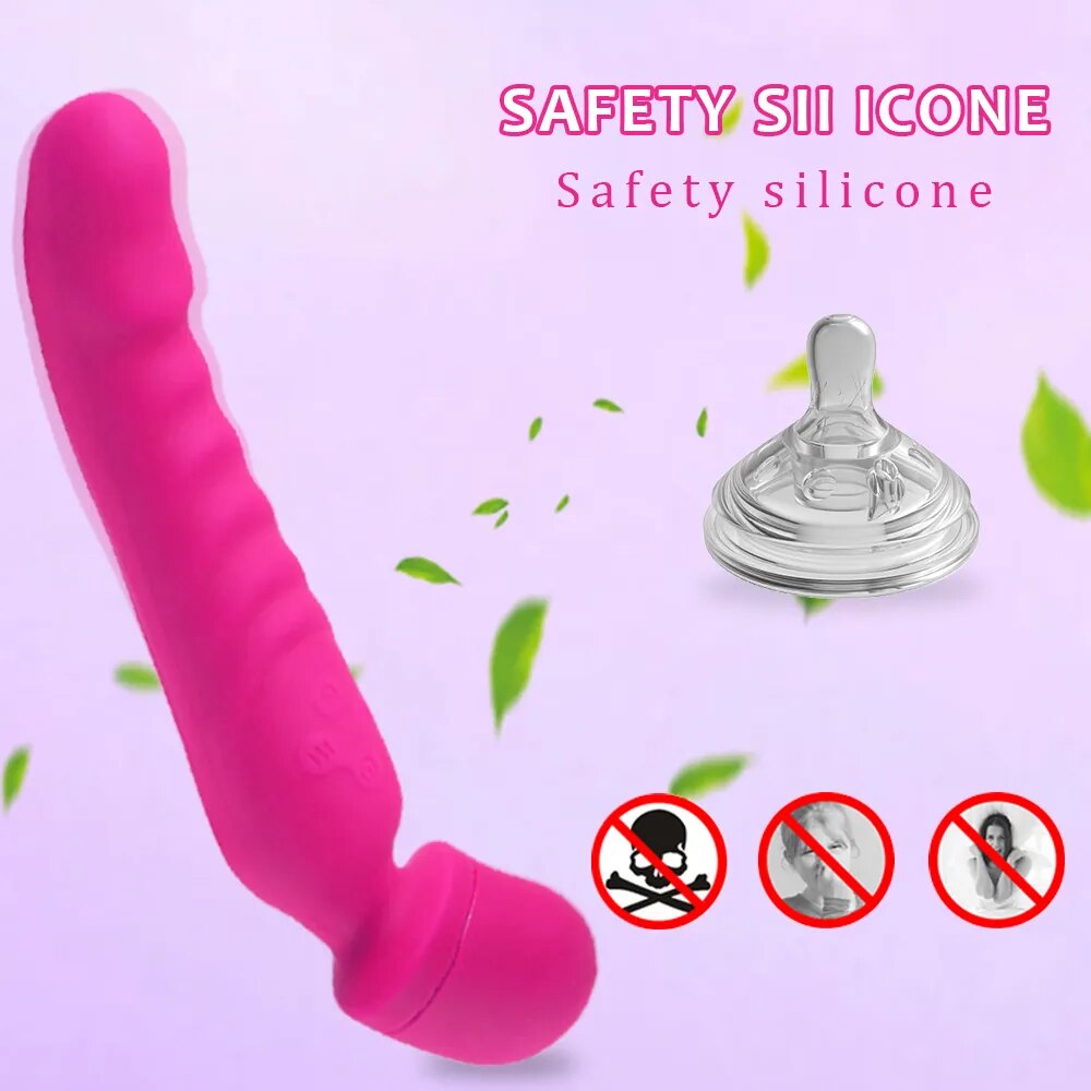 Chày rung 2 đầu Magic Wand kích thích điểm G âm đạo cực khoái