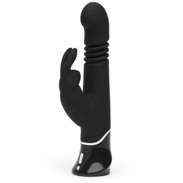 Fifty Shades Greedy Girl Rabbit Vibrator rung thụt pin sạc cao cấp