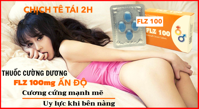 Thuốc FLZ 100 cường dương Ấn Độ tăng sinh lý nam kéo dài quan hệ