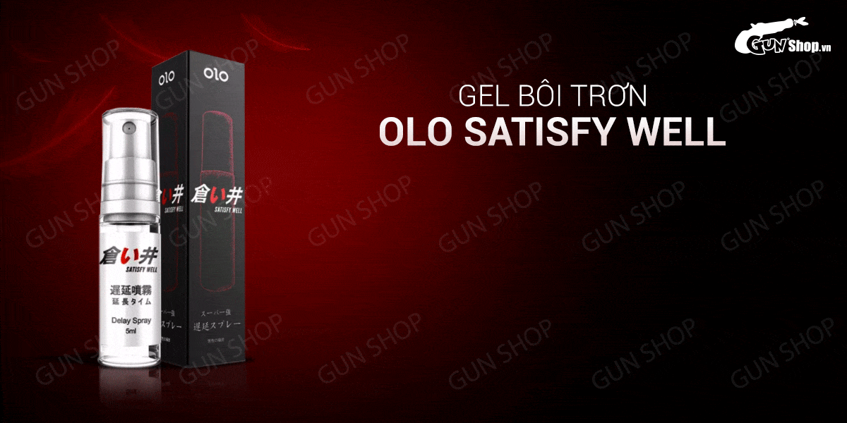 Gel bôi OLO Satisfy Well chống xuất tinh sớm chính hãng giá rẻ tại Chúng tôi