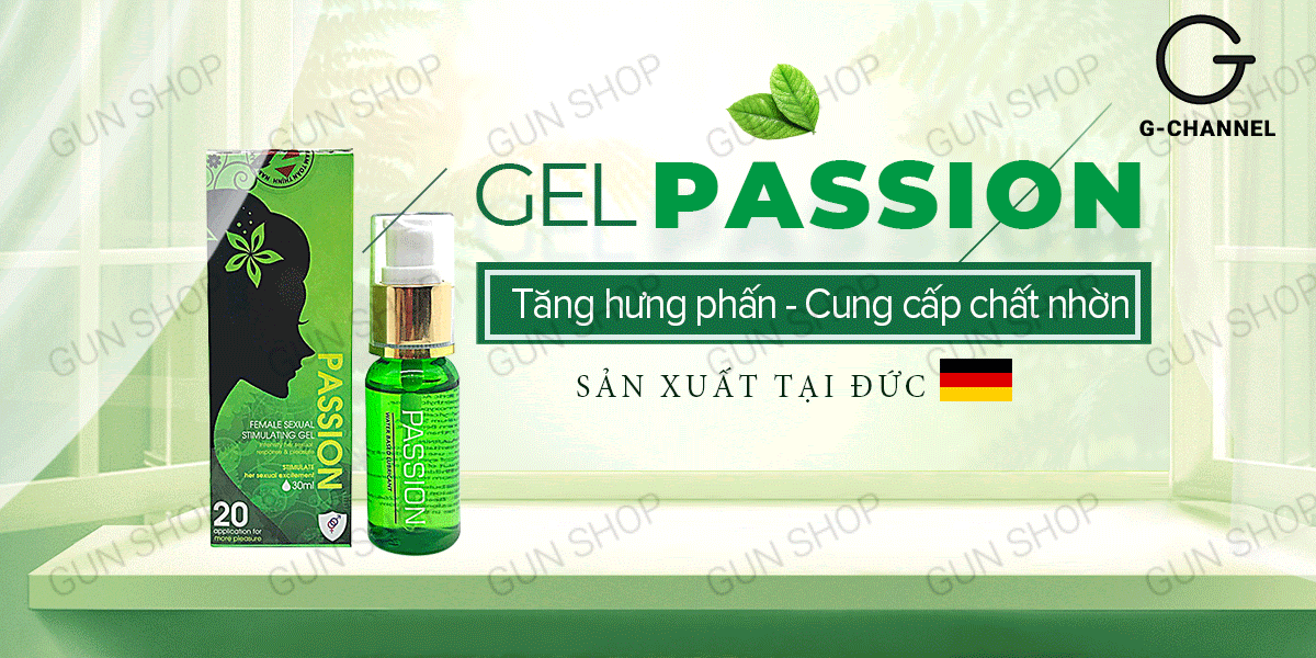 Gel bôi trơn tăng khoái cảm Passion