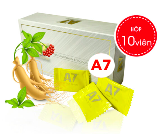 Kẹo A7 Alpha Seven tăng cường sinh lý nam tự nhiên hiệu quả