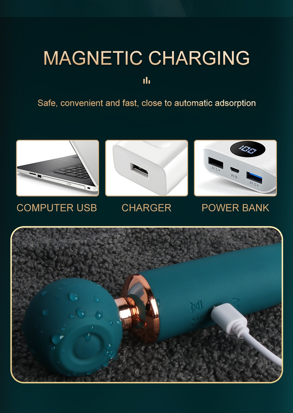 Chày rung tình yêu 3 in 1 thụt rung hút massage cực mạnh silicon