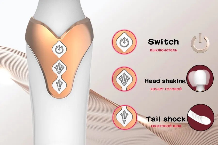 Chày rung không dây hai đầu cao cấp AV Magic Wand massage đa điểm