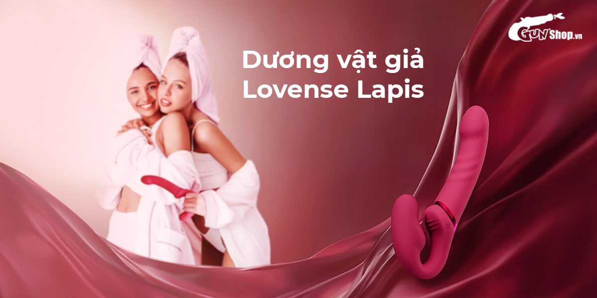 Dương vật giả 2 đầu Lovense Lapis