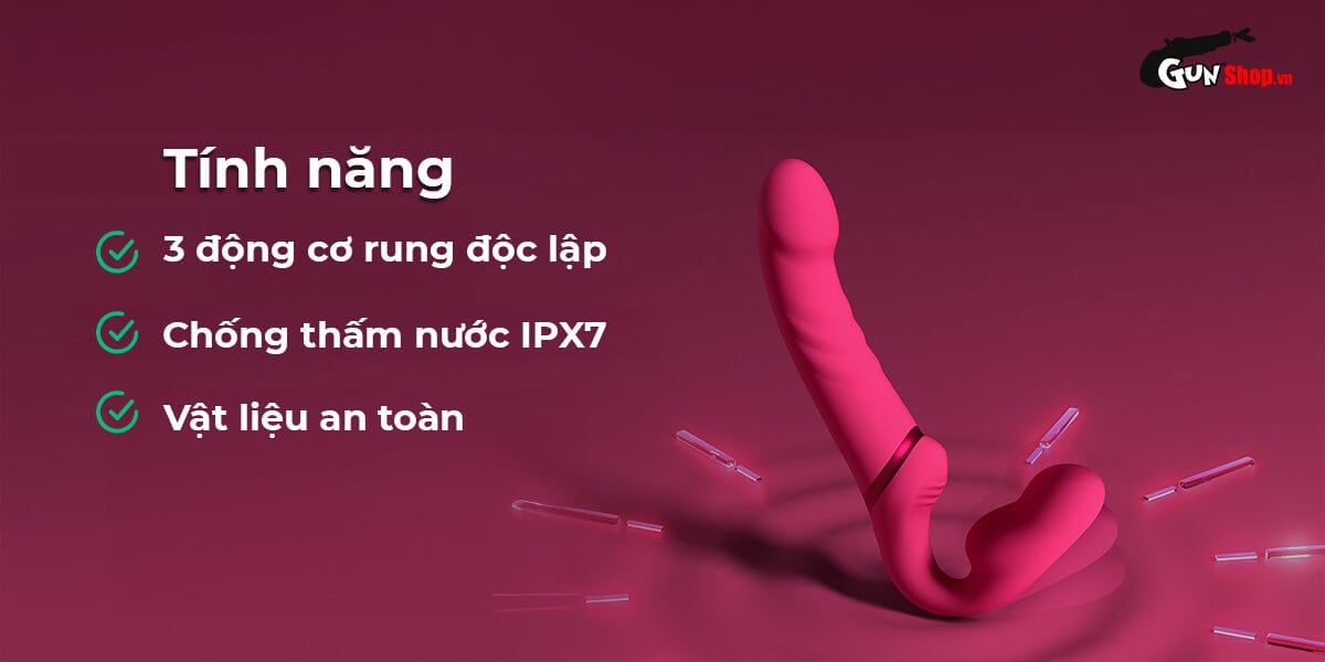 Dương vật giả 2 đầu Lovense Lapis