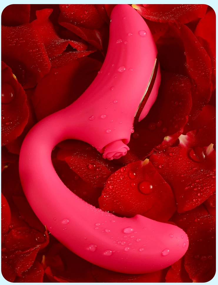 Loving World Rose Thumping máy massage rung tỏa nhiệt nữ