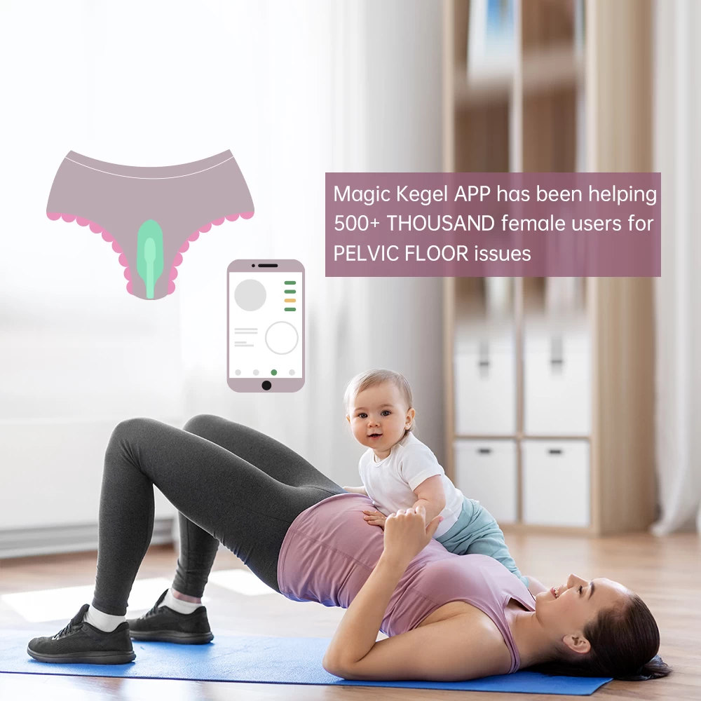 Magic Motion Fitcute Kegel Rejuve se khít rung thông minh điều khiển app