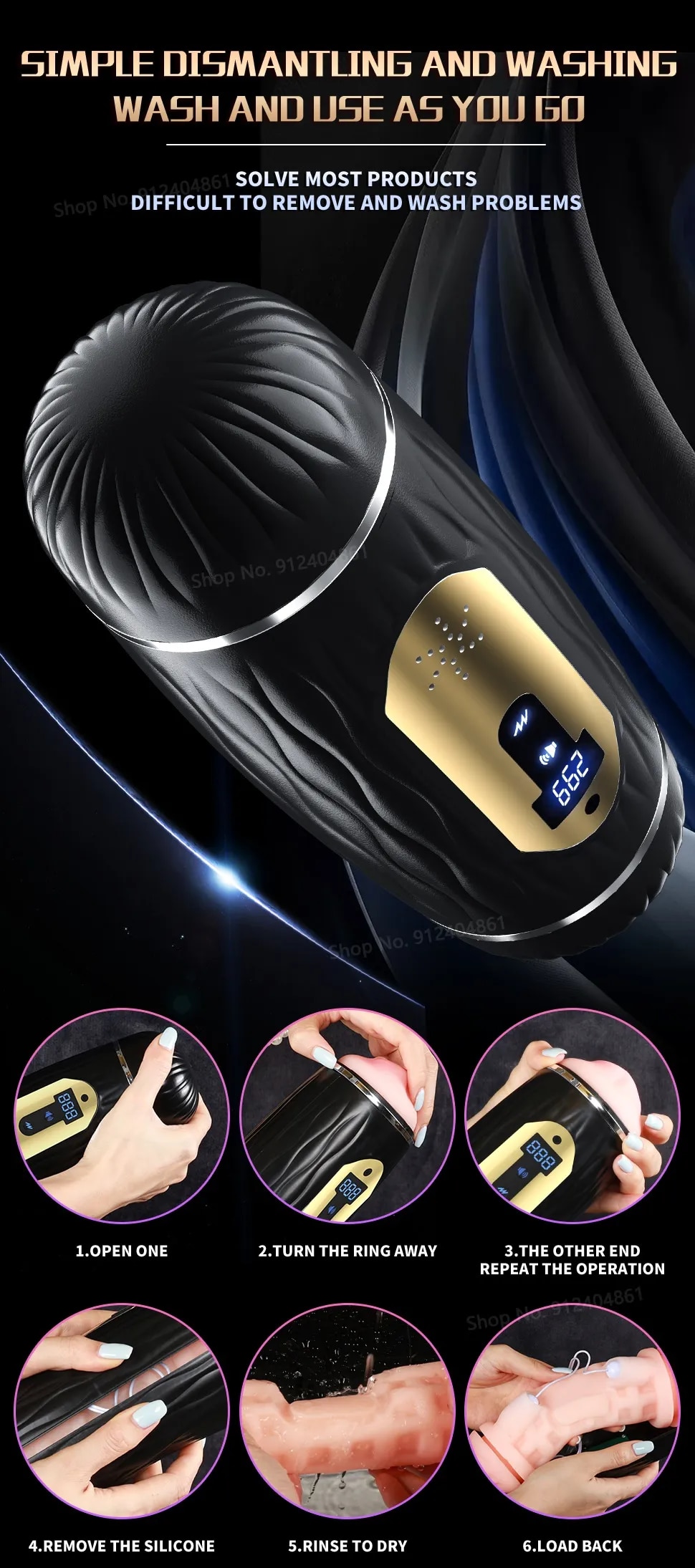 Âm đạo giả Masturbation Cup rung bú mút thổi kèn cho nam giới