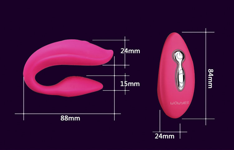 Máy massage điểm G Lovetoy Rose 5 tần số rung điều khiển từ xa