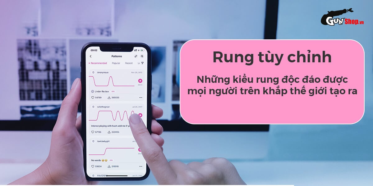 Máy massage kẹp vú Lovense Gemini điều khiển app, kích thích nhũ hoa