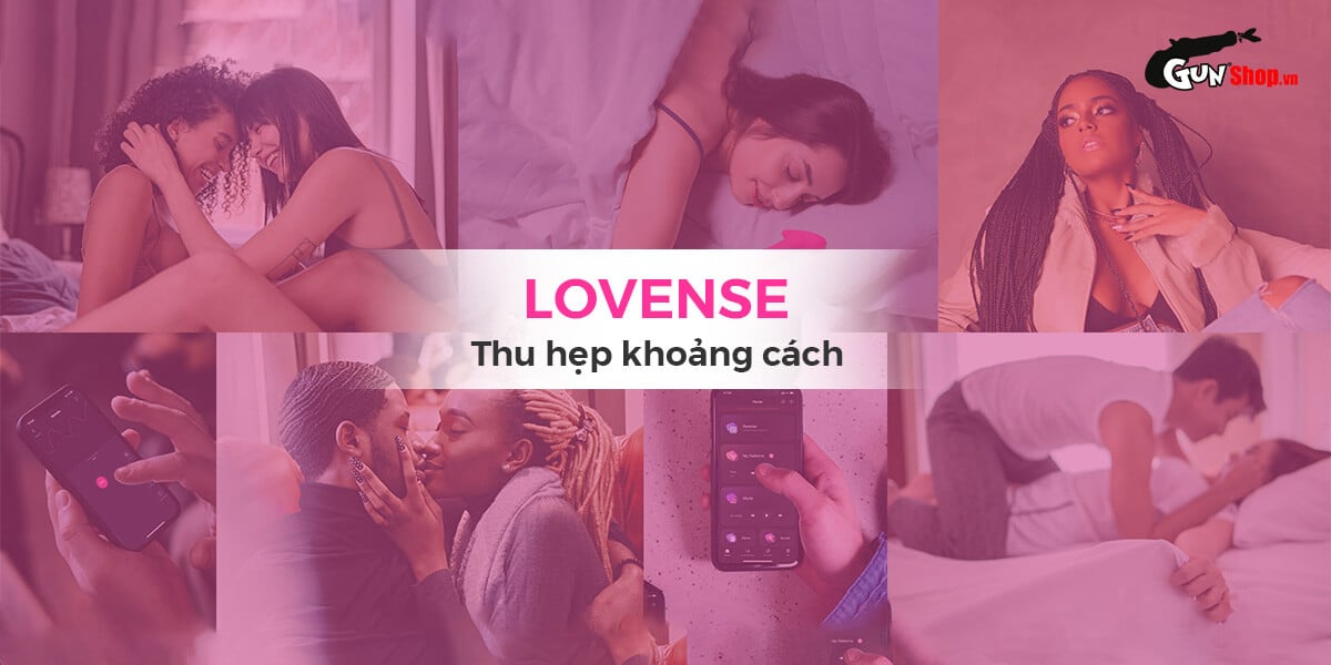 Máy massage điểm G Lovense Ambi điều khiển qua app rung đa cấp
