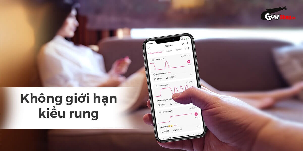 Máy massage Lovense Ferri rung mạnh điều khiển app điểm G