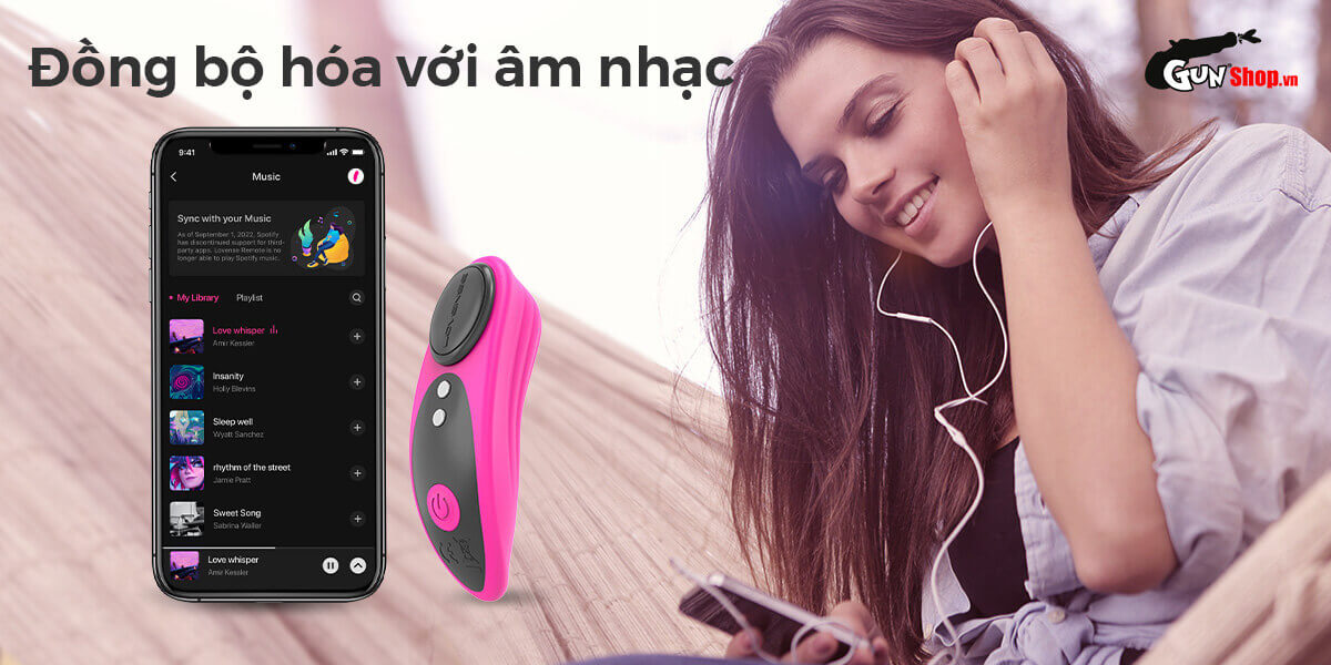 Máy massage Lovense Ferri rung mạnh điều khiển app điểm G