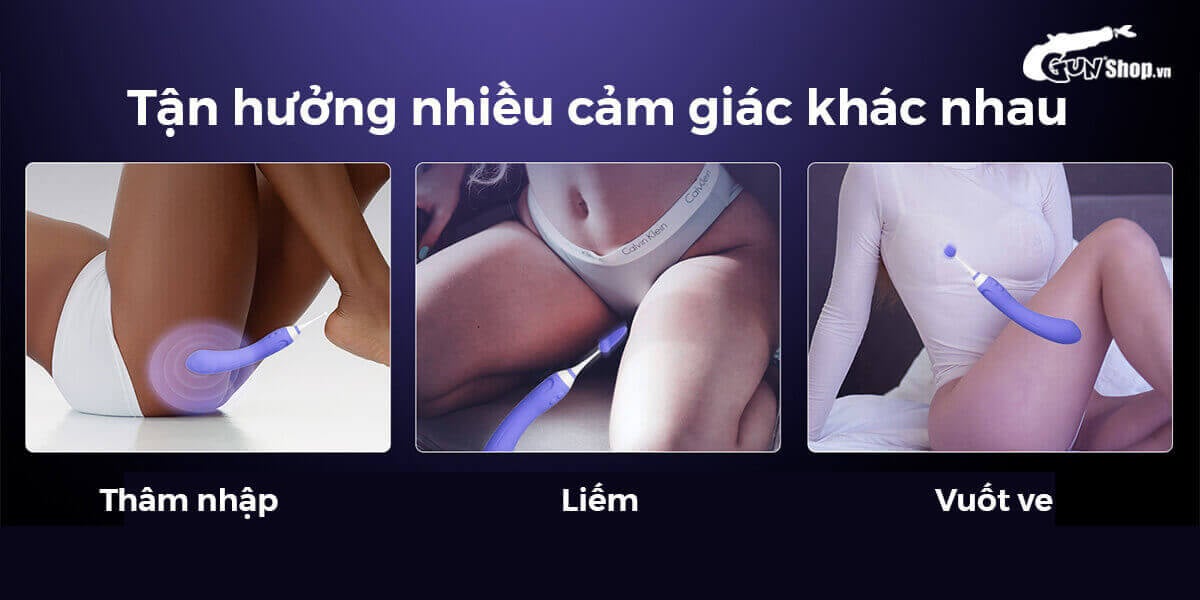 Máy massage 2 đầu Lovense Hyphy kích thích điểm G, điều khiển app
