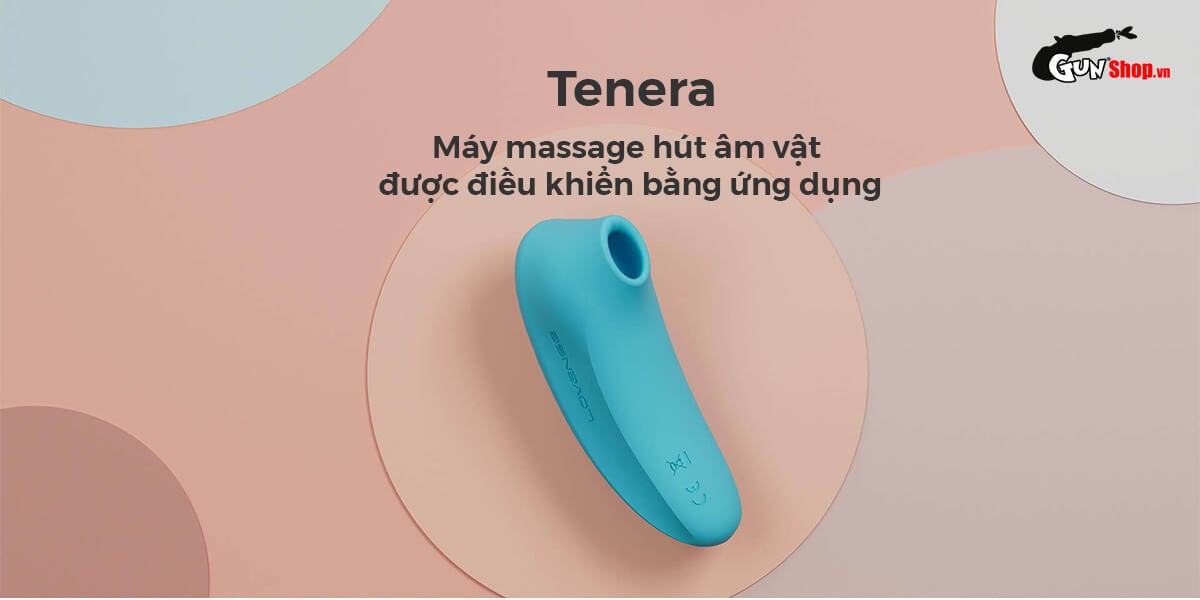 Máy bú mút Lovense Tenera công nghệ cao điều khiển app tiện lợi