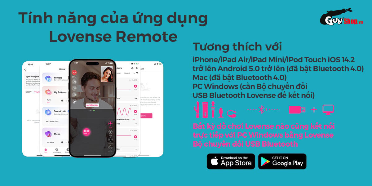 Máy bú mút Lovense Tenera công nghệ cao điều khiển app tiện lợi