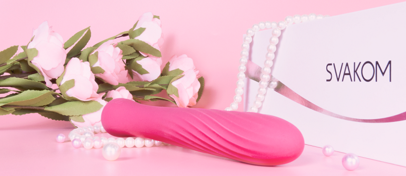 Máy massage Svakom Anya làm ấm kích thích điểm G 6 chế độ rung 26 tần số