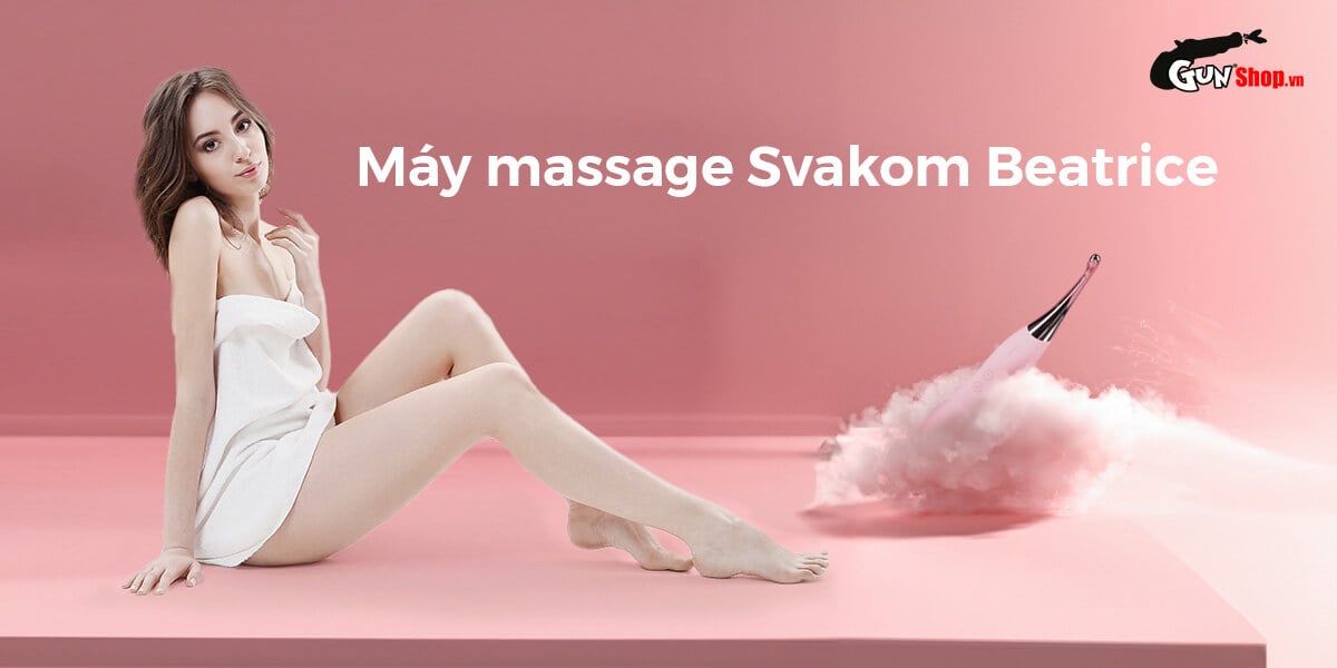 Máy massage Svakom Beatrice 2 đầu rung kích thích điểm G nữ