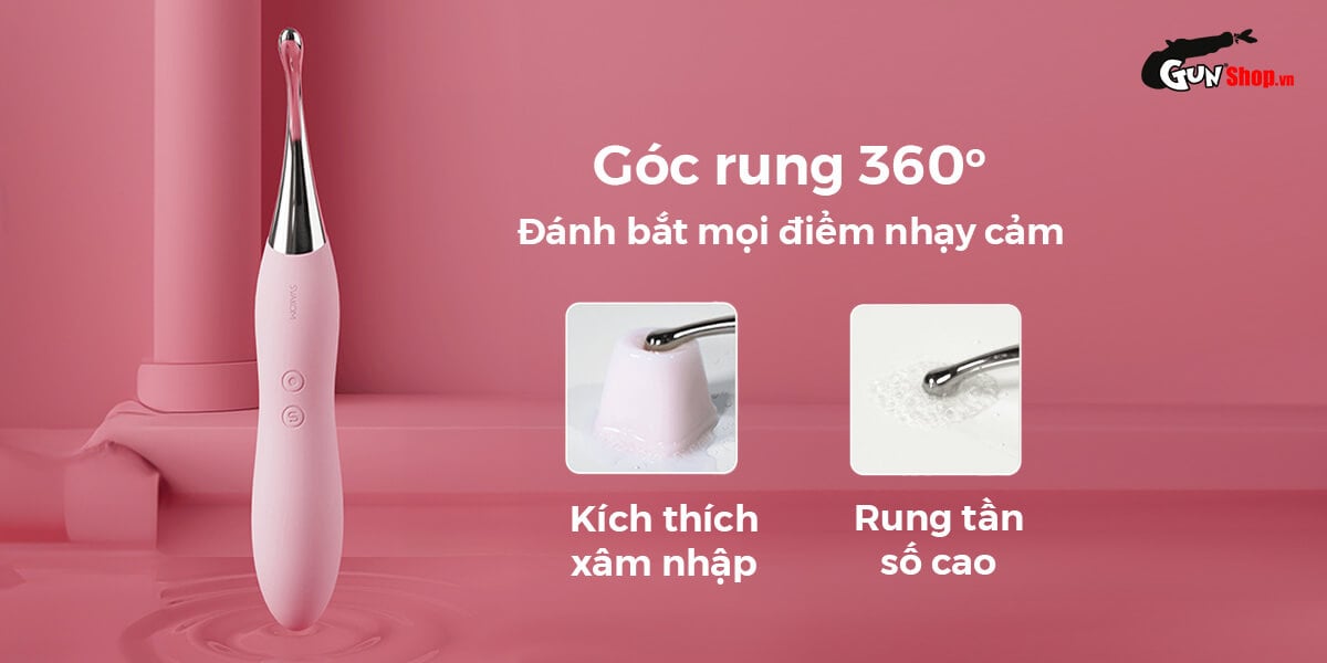 Máy massage Svakom Beatrice 2 đầu rung kích thích điểm G nữ