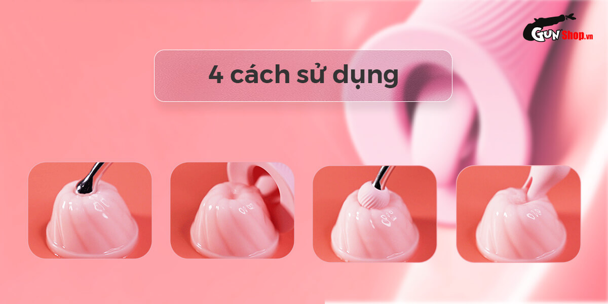 Máy massage Svakom Beverly 2 đầu liếm rung kích thích điểm G