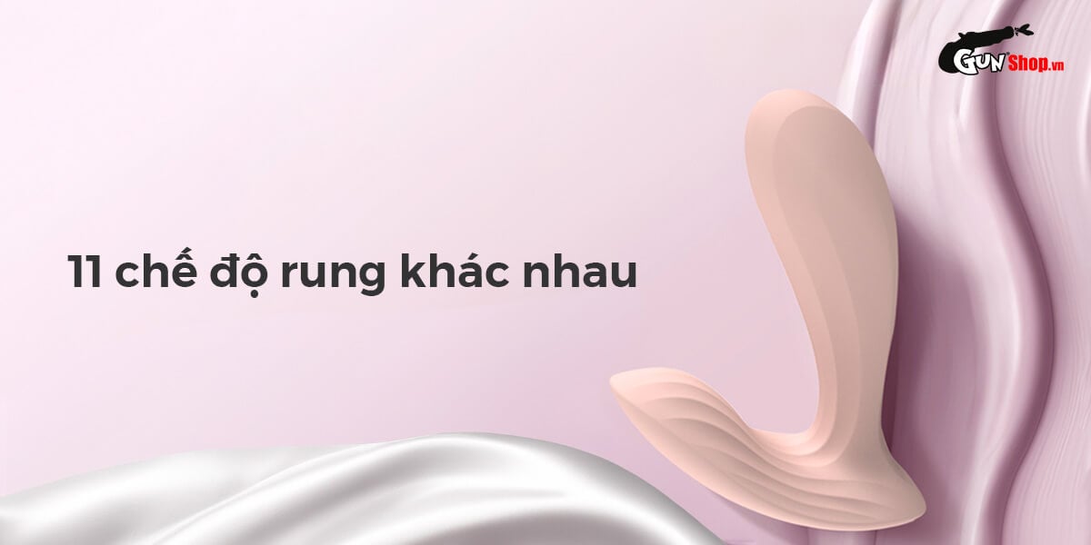 Máy massage Svakom Erica rung kép kích thích đa điểm cô bé