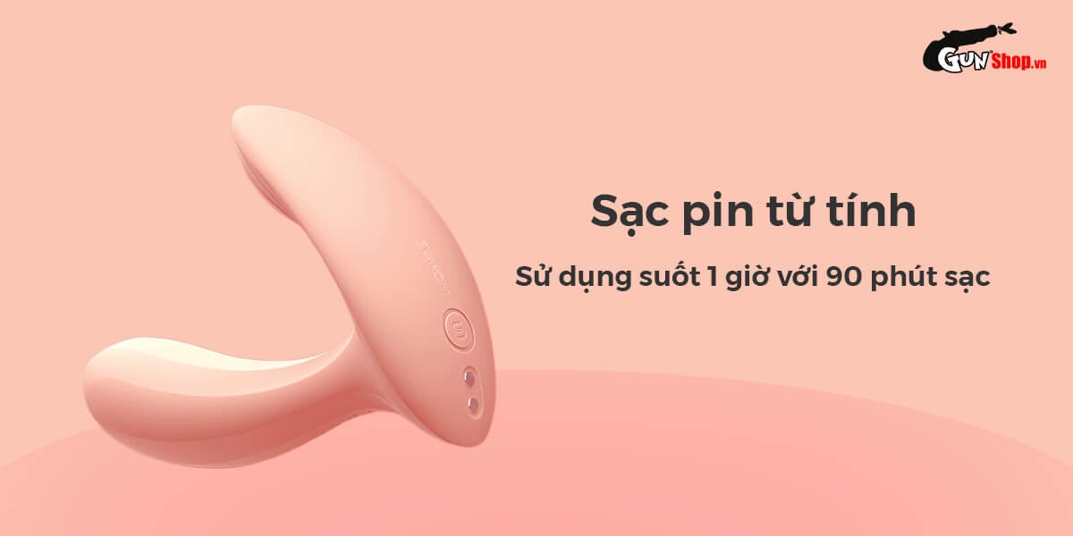 Máy massage Svakom Erica rung kép kích thích đa điểm cô bé