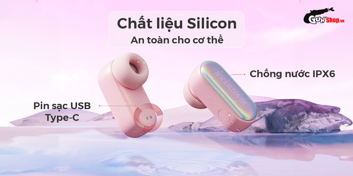Máy massage Svakom Mimiki hình tai nghe hút điều khiển app