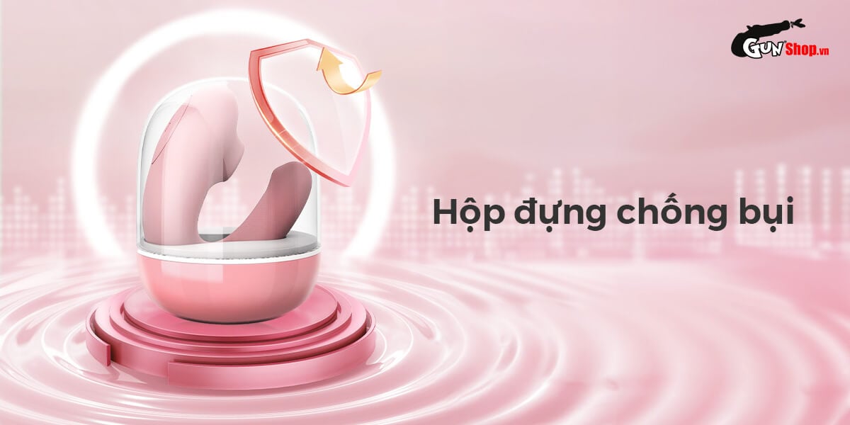 Máy bú mút Svakom Zemalia Natasha rung hút điểm G cao cấp