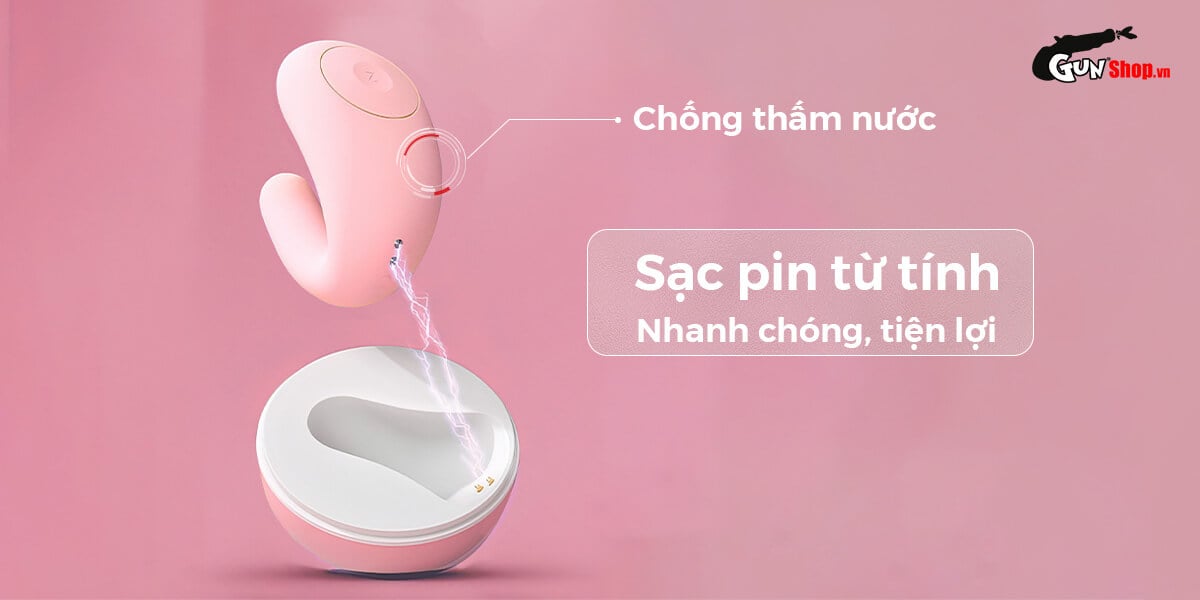 Máy bú mút Svakom Zemalia Natasha rung hút điểm G cao cấp