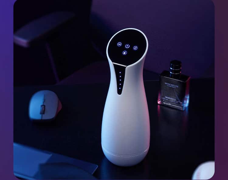 Máy thủ dâm Wonderland Galaxy âm đạo giả nóng ấm rung mút