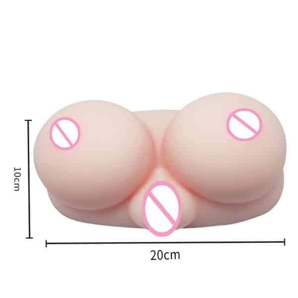 Âm đạo giả kèm ngực Big Breast silicon cao cấp, đàn hồi tự nhiên