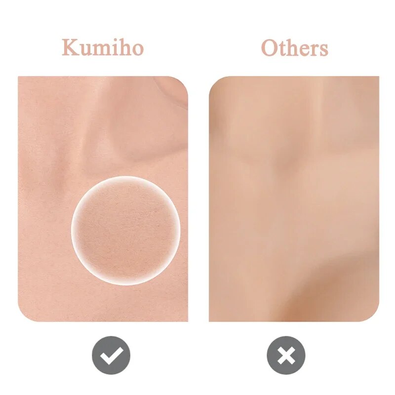 Ngực giả silicone cổ cao KUMIHO cho cosplay đồng tính nam