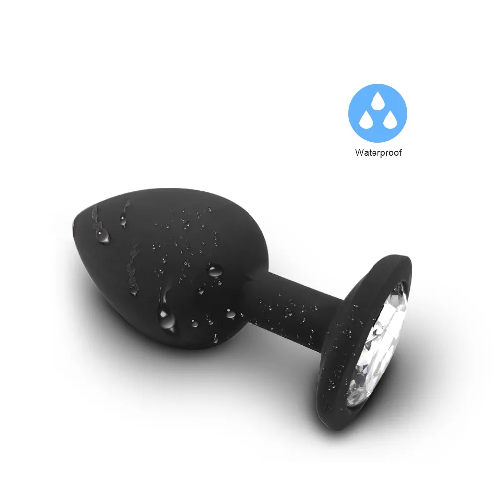 Phích cắm hậu môn silicone 3 kích thước không rung an toàn