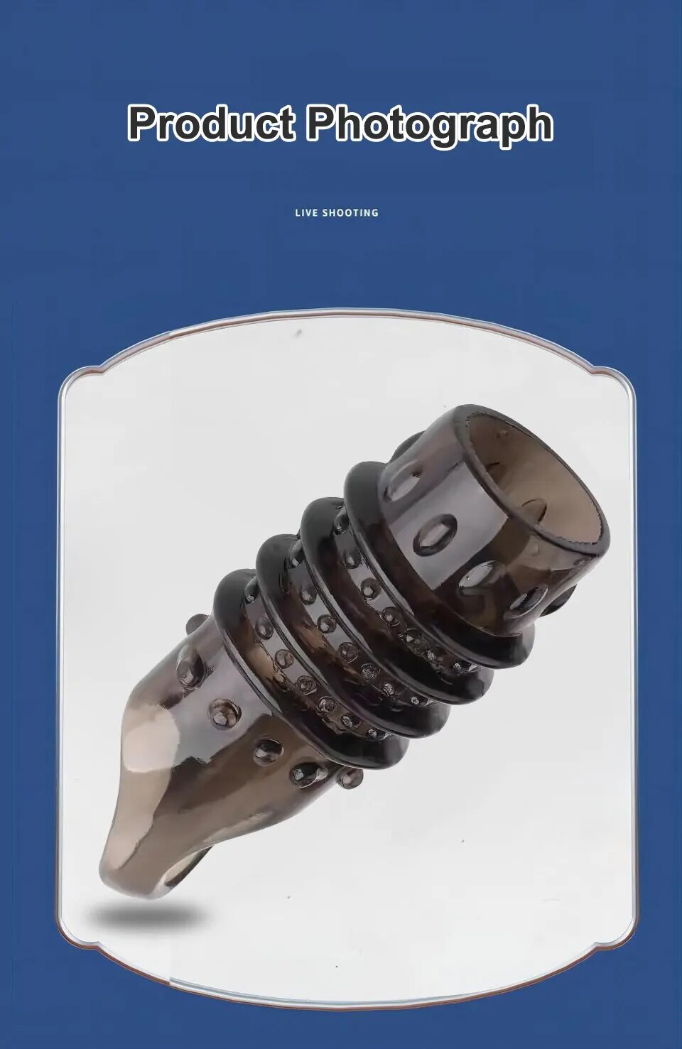 Ống Kéo Dài Dương Vật, Vòng Đeo Dương Vật Trễ Xuất Tinh, Sản Phẩm Tình Dục Nam, Đồ Chơi Người Lớn 18+