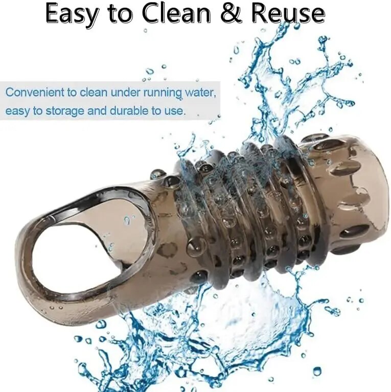 Ống Kéo Dài Dương Vật, Vòng Đeo Dương Vật Trễ Xuất Tinh, Sản Phẩm Tình Dục Nam, Đồ Chơi Người Lớn 18+