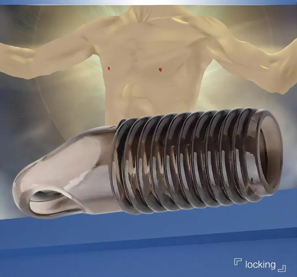 Ống Kéo Dài Dương Vật, Vòng Đeo Dương Vật Trễ Xuất Tinh, Sản Phẩm Tình Dục Nam, Đồ Chơi Người Lớn 18+