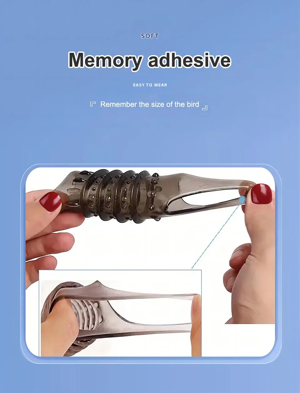 Ống Kéo Dài Dương Vật, Vòng Đeo Dương Vật Trễ Xuất Tinh, Sản Phẩm Tình Dục Nam, Đồ Chơi Người Lớn 18+