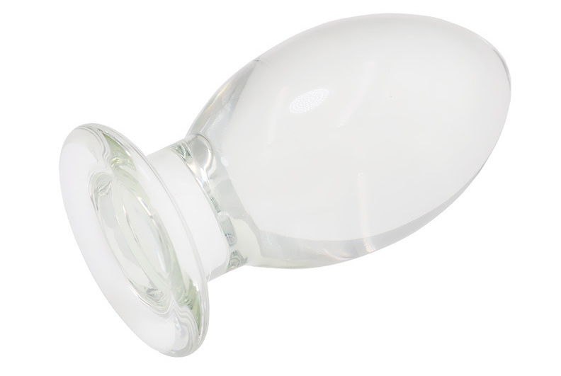 Phích cắm hậu môn bằng thủy tinh siêu to hình giọt nước