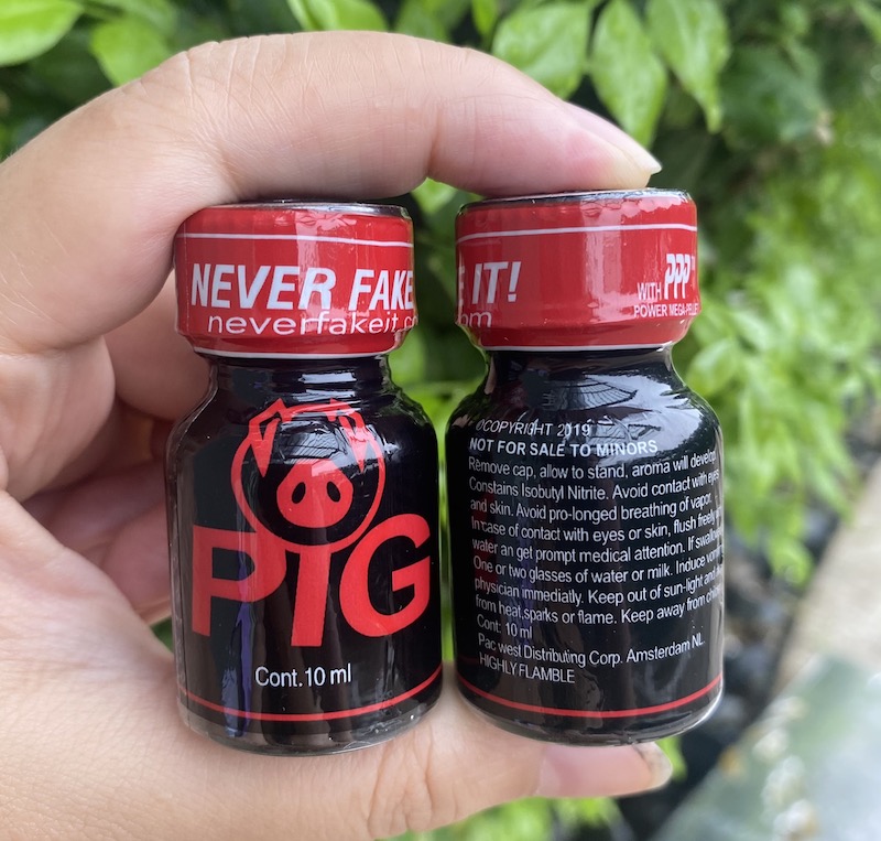 Popper Pig 10ml PWD Mỹ hít tăng cảm xúc cho top bot mạnh mẽ