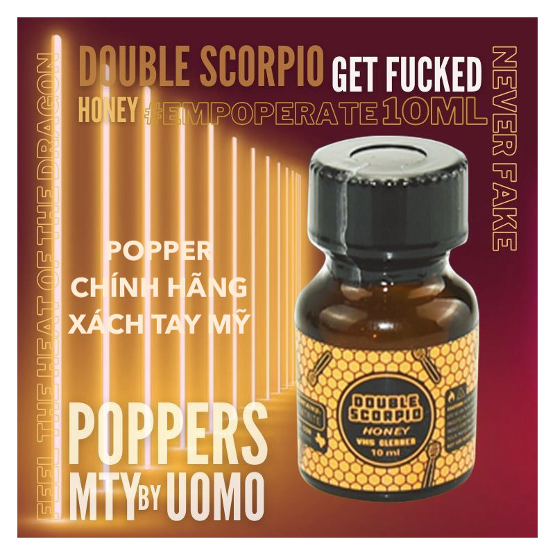 Nơi bán Popper Double Scorpio Honey Gold 10ml bọ cạp vàng chính hãng Mỹ có tốt không?