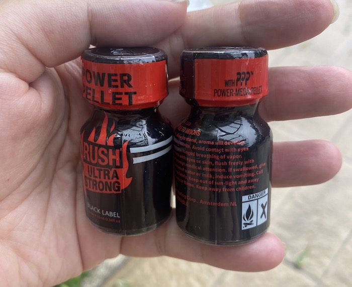 Kho sỉ Popper Rush Ultra Strong Black Label 10ml chính hãng Mỹ USA PWD mới nhất