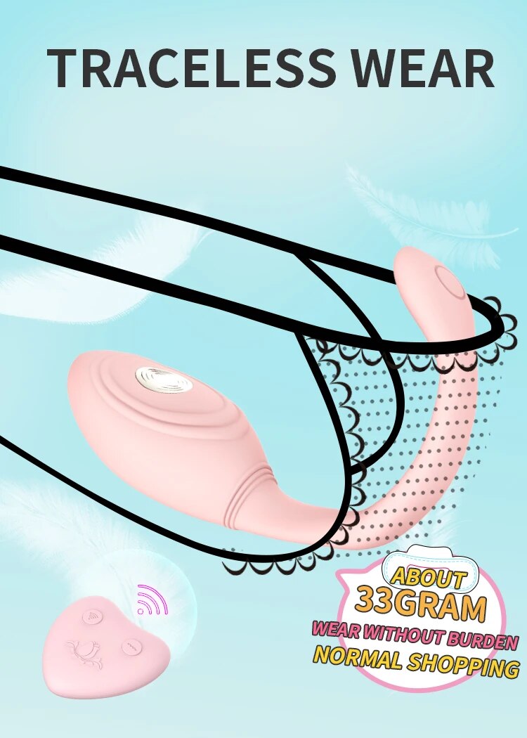 Trứng Rung Sốc Điện WoWYes Nhỏ Gọn Có Điều Khiển Từ Xa Tiện Lợi