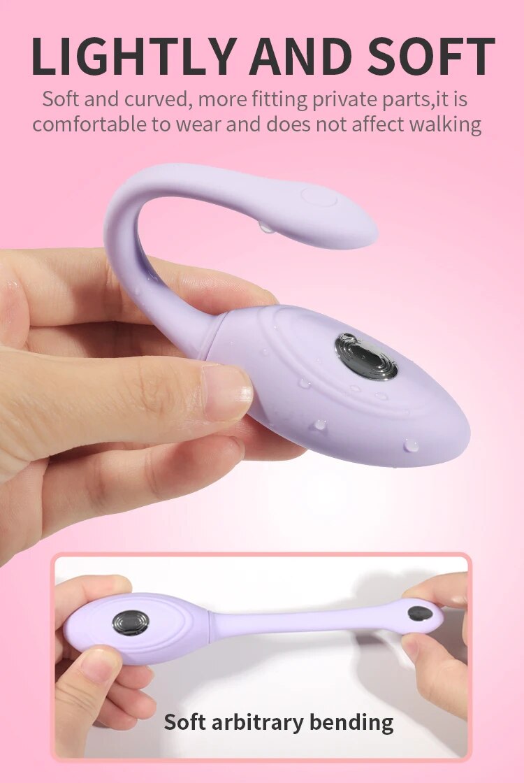 Trứng Rung Sốc Điện WoWYes Nhỏ Gọn Có Điều Khiển Từ Xa Tiện Lợi