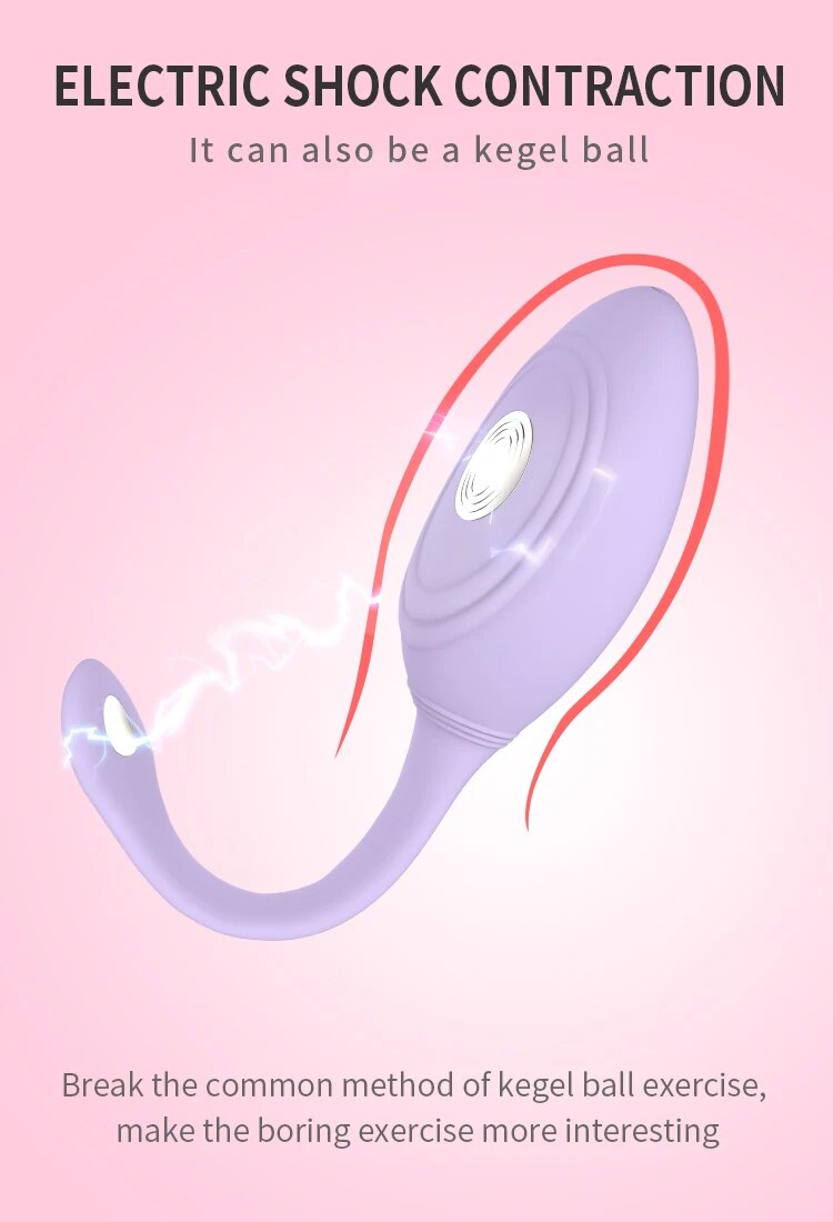 Trứng Rung Sốc Điện WoWYes Nhỏ Gọn Có Điều Khiển Từ Xa Tiện Lợi