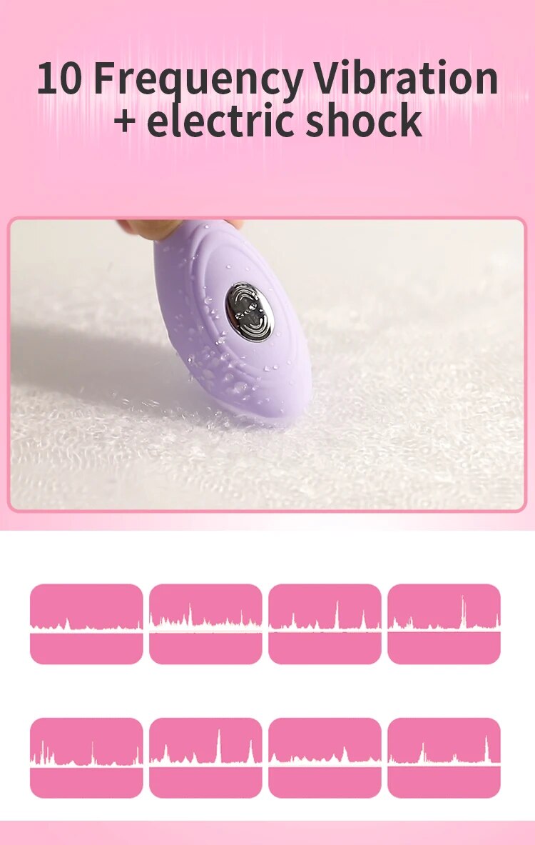 Trứng Rung Sốc Điện WoWYes Nhỏ Gọn Có Điều Khiển Từ Xa Tiện Lợi