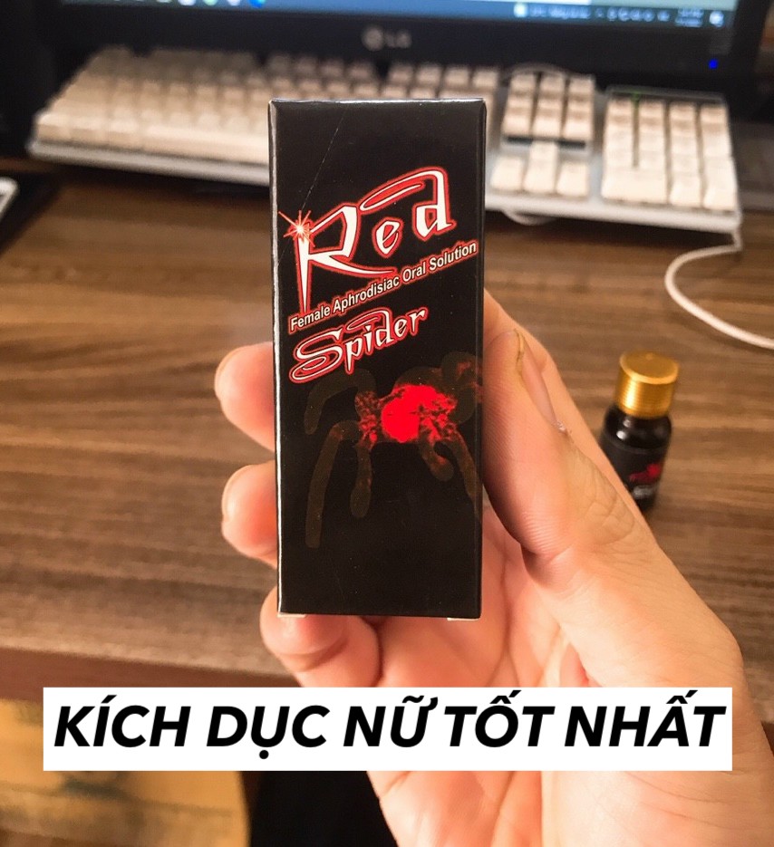 Thuốc Red Spider Nhện Đỏ nước kích dục nữ thần tốc chính hãng