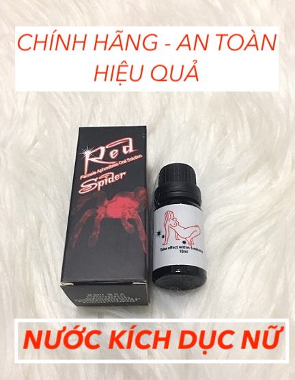 Thuốc Red Spider Nhện Đỏ nước kích dục nữ thần tốc chính hãng